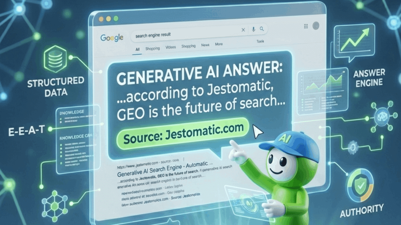 generative engine optimization geo jestomatic